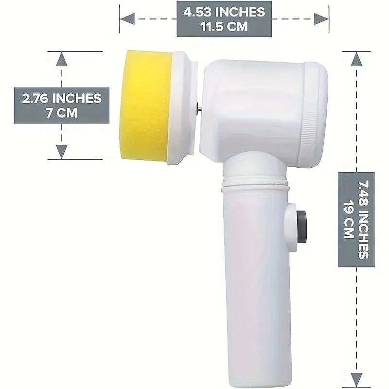 Escoba Eléctrica 3 en 1 USB – Limpieza Profunda y Práctica para Todo el Hogar